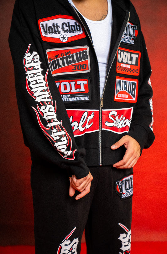 Racer Patch Zip Up