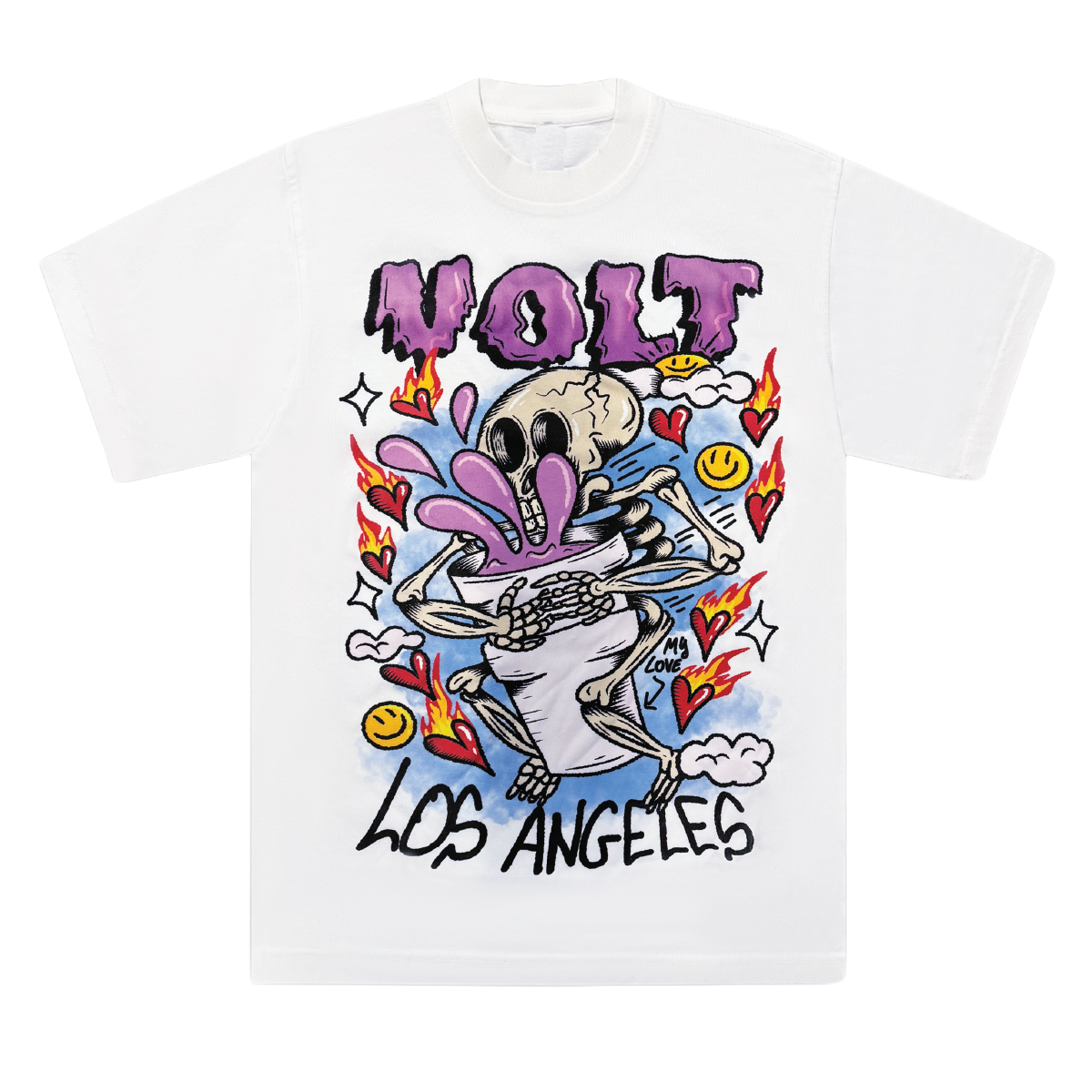 Wokesha Tee in White
