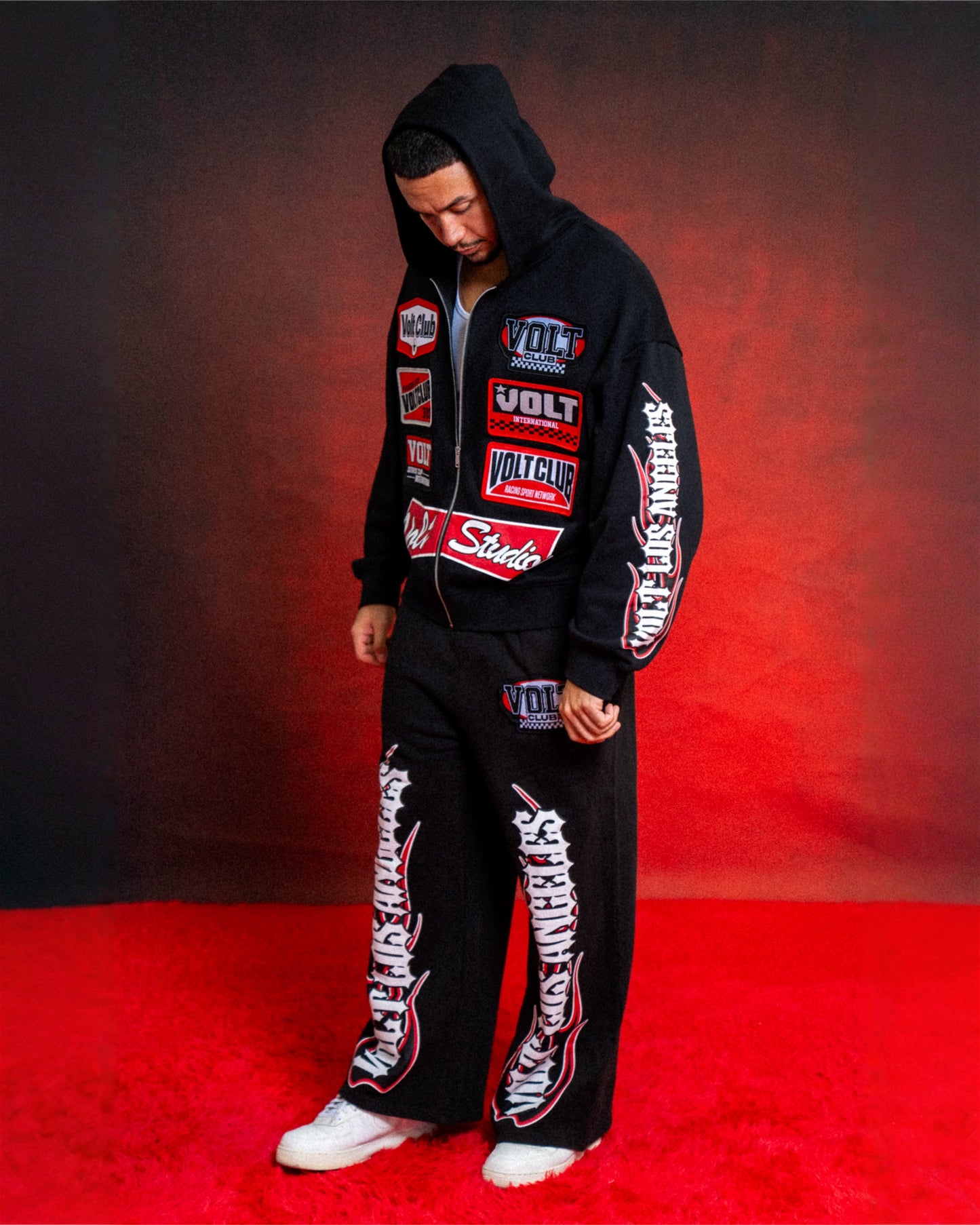 Racer Patch Zip Up