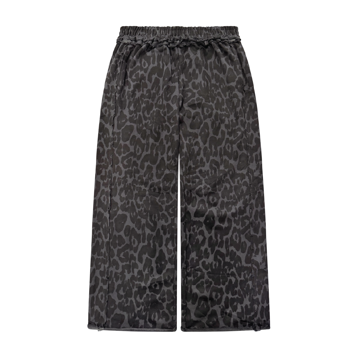 Distressed Leopard Pants