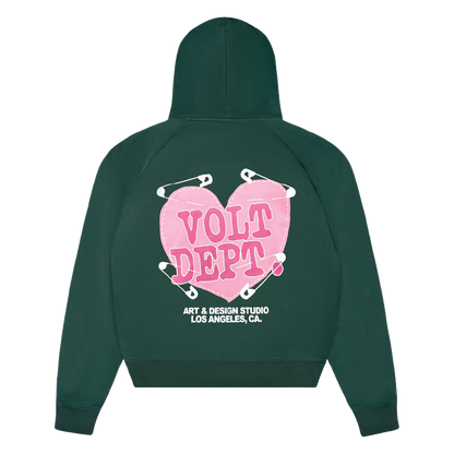 Amour Hoodie in Forest