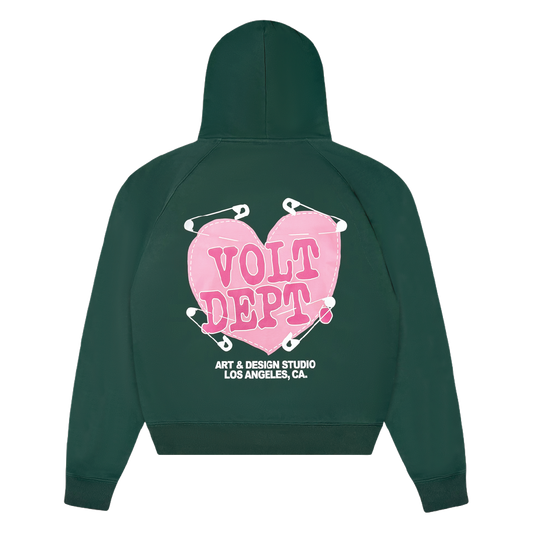 Amour Hoodie in Forest