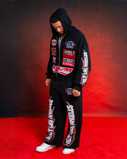 Racer Patch Zip Up