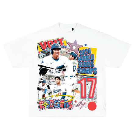 World Series Tee in White