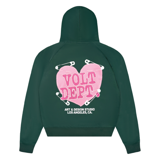 Amour Hoodie in Forest