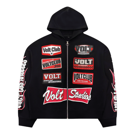 Racer Patch Zip Up