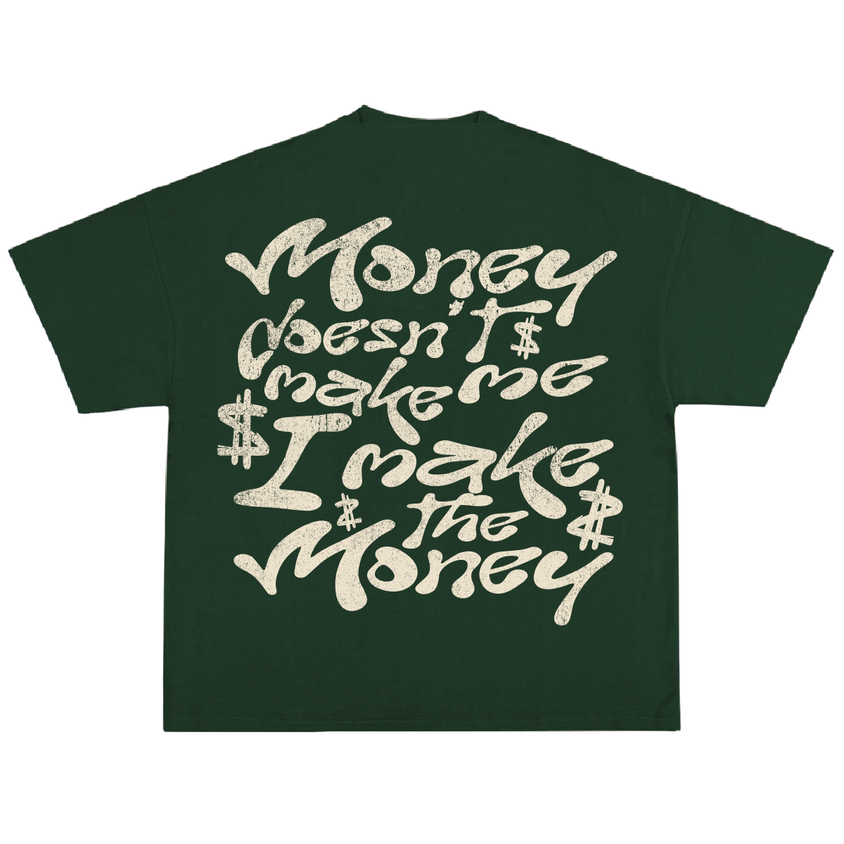 Money Tee in Forest