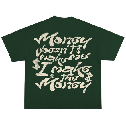 Money Tee in Forest